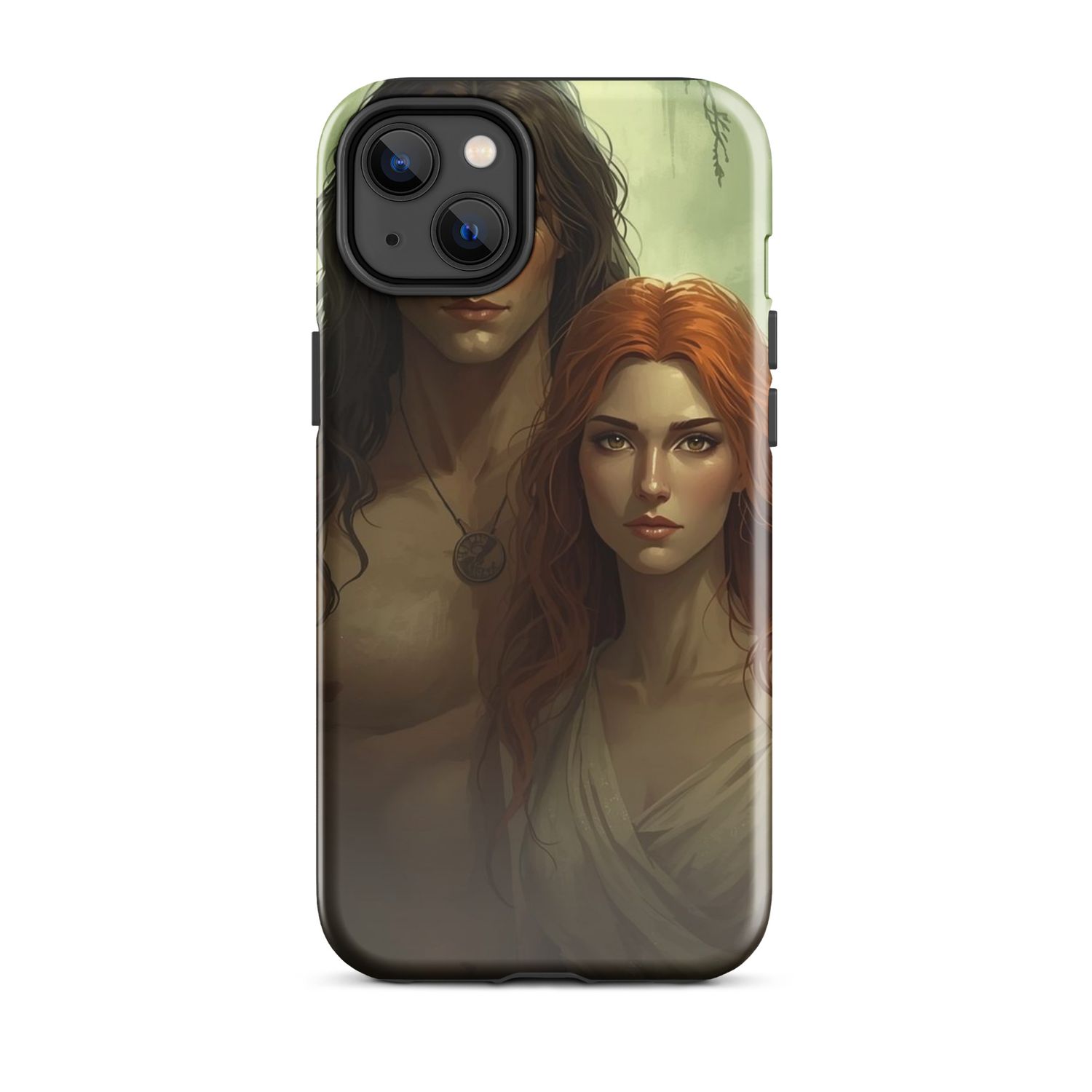 Adam and Eve Characters From The Mist of Time Series - Tough Case for iPhone®