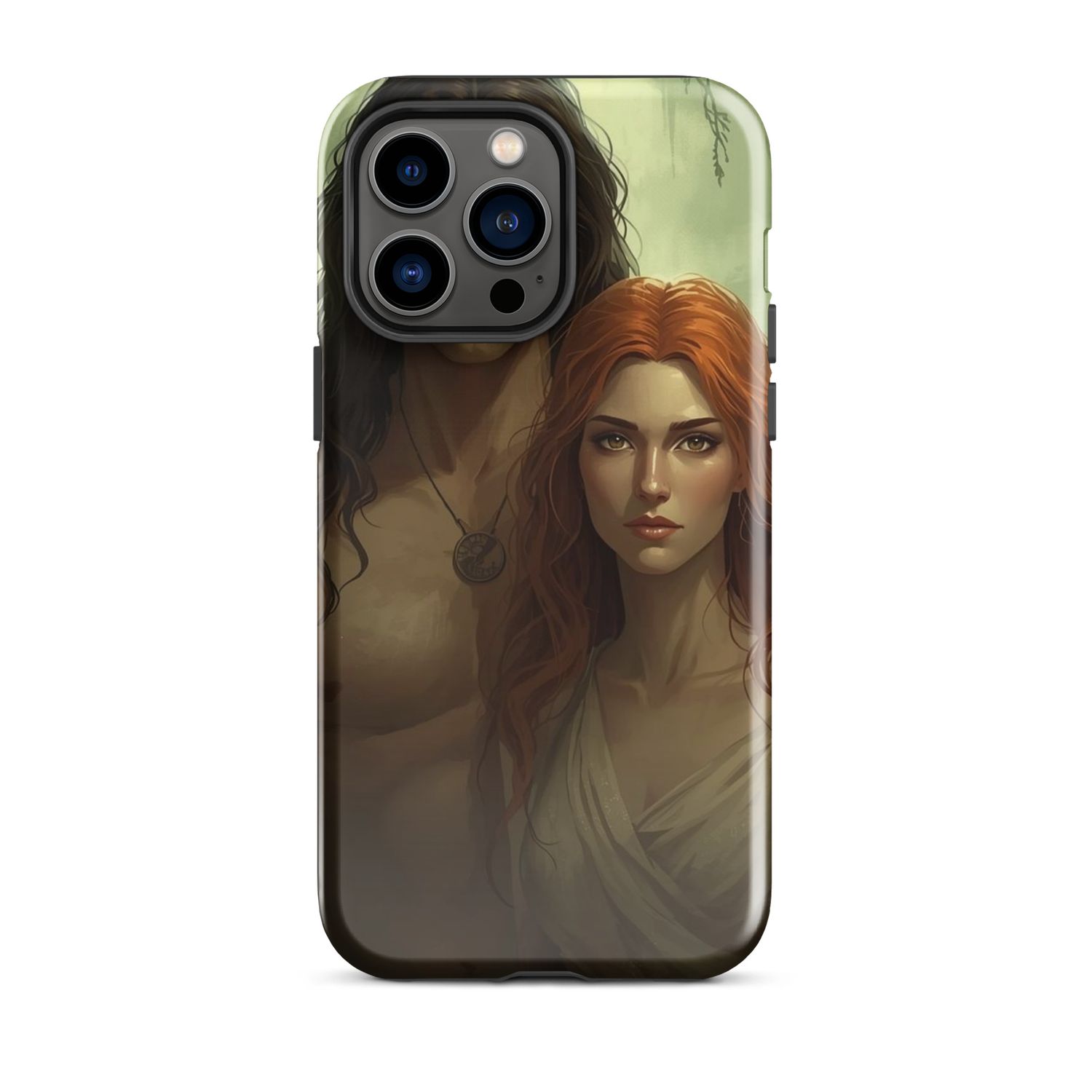 Adam and Eve Characters From The Mist of Time Series - Tough Case for iPhone®