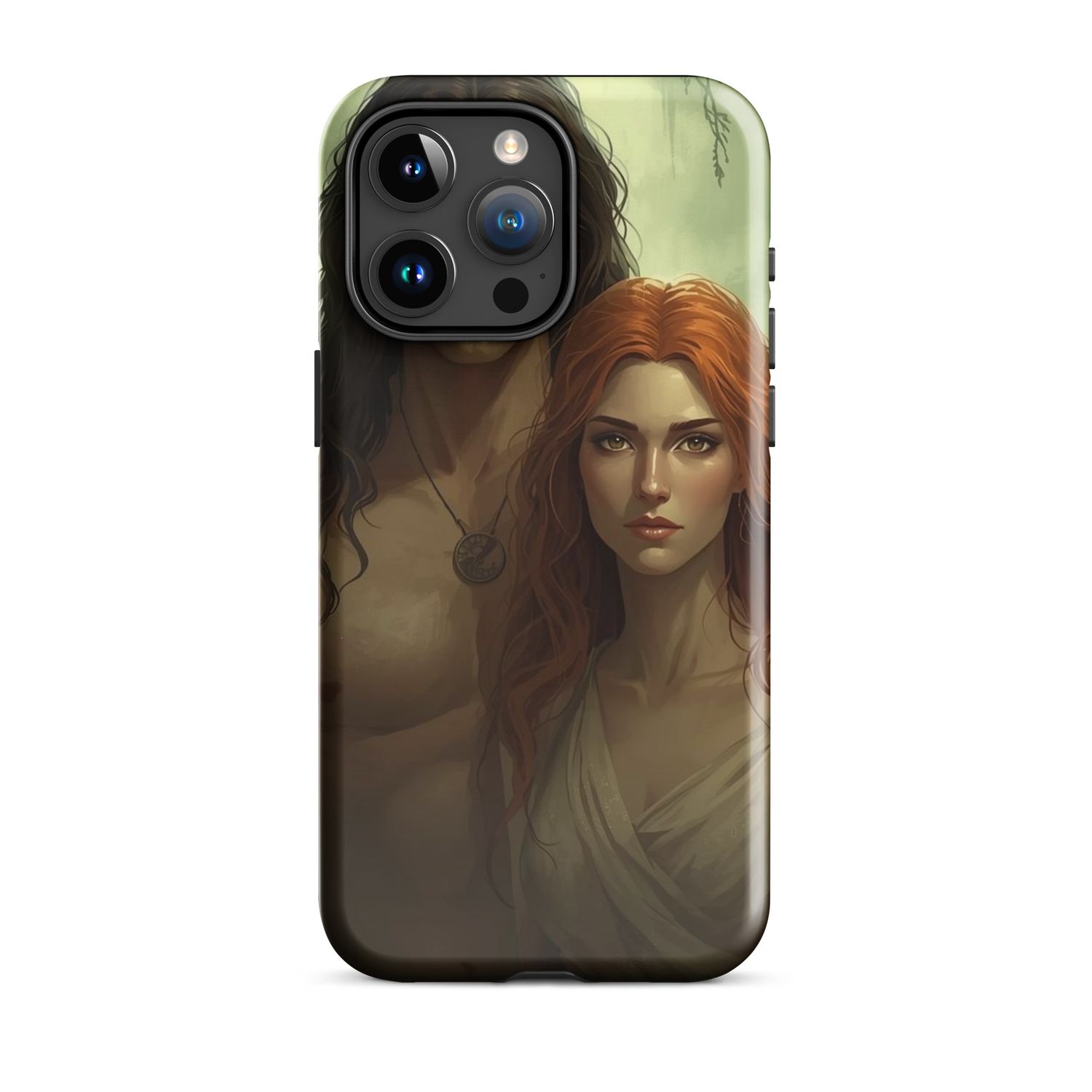 Adam and Eve Characters From The Mist of Time Series - Tough Case for iPhone®