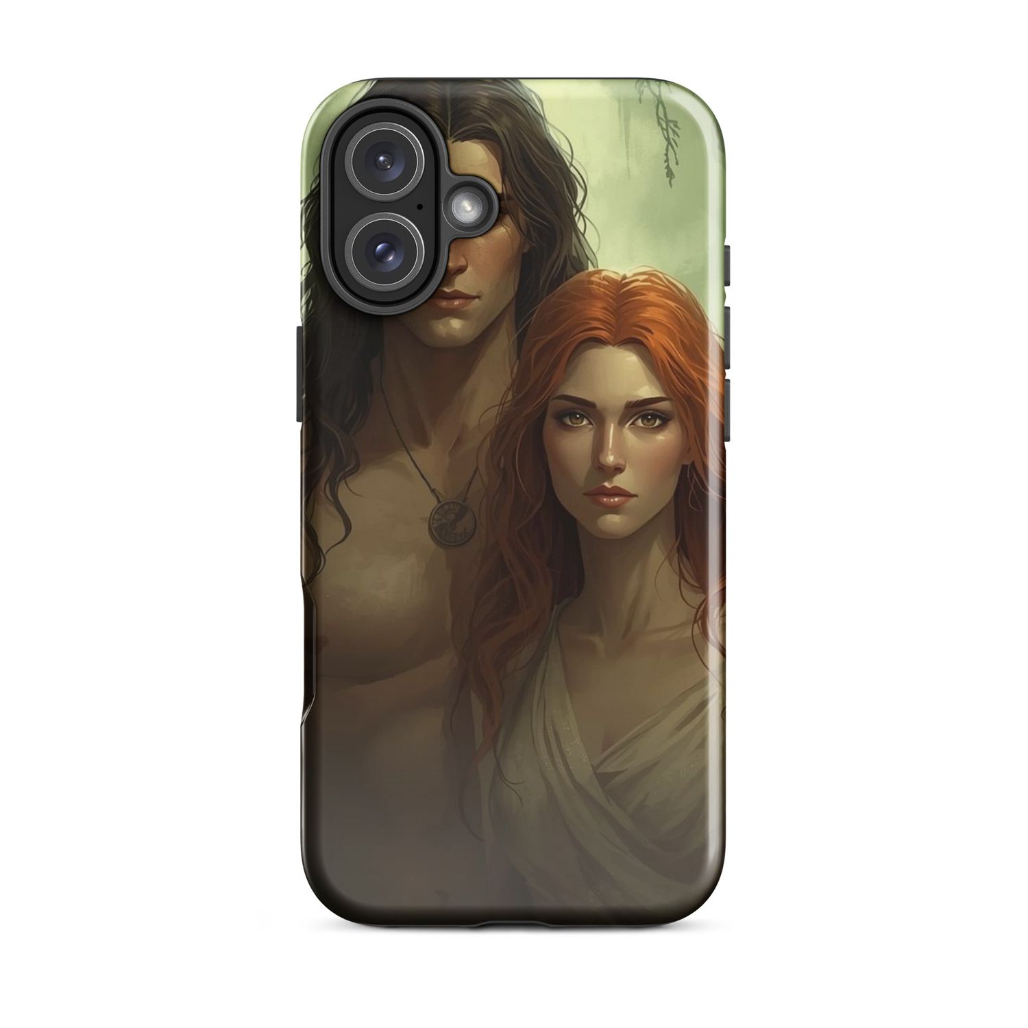 Adam and Eve Characters From The Mist of Time Series - Tough Case for iPhone®