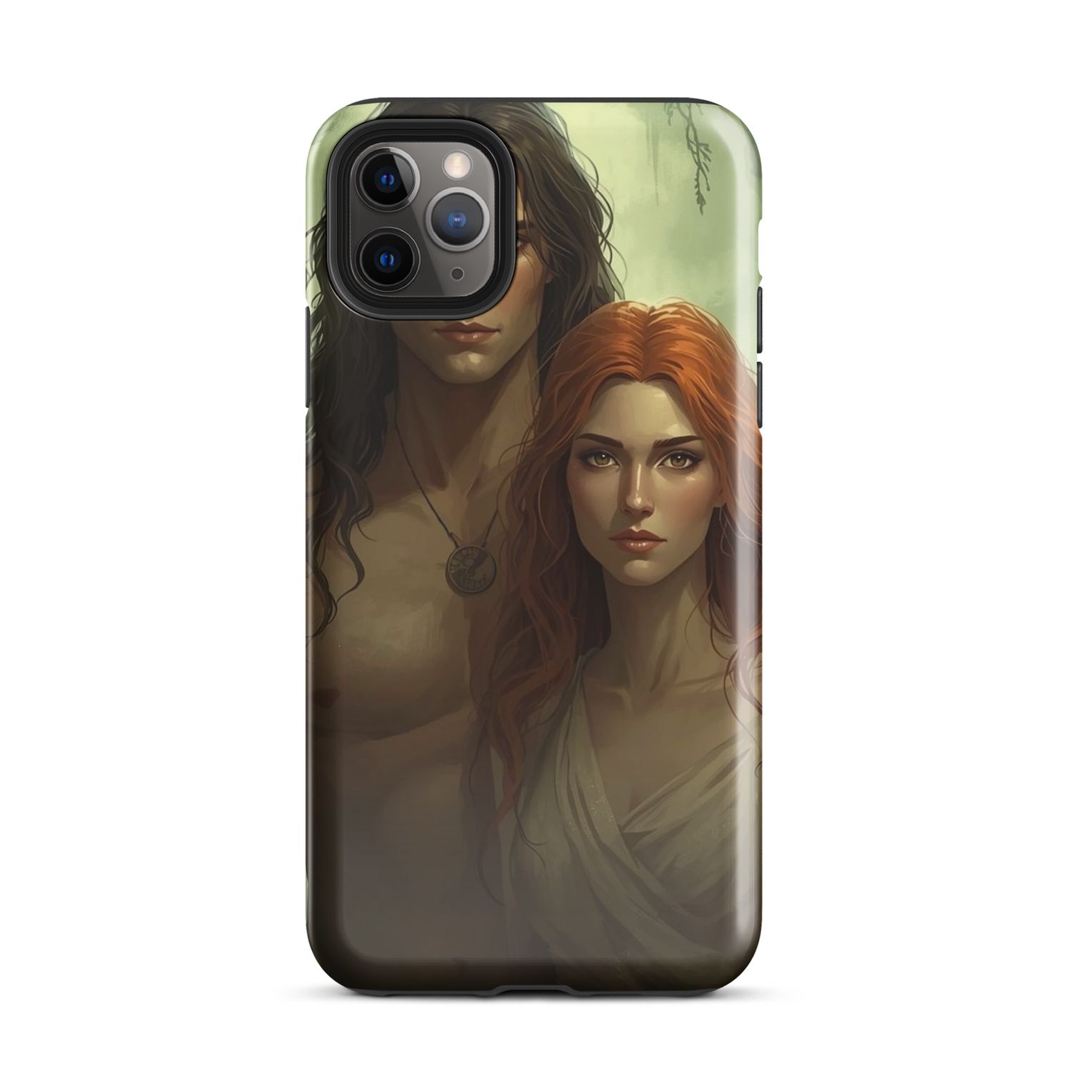 Adam and Eve Characters From The Mist of Time Series - Tough Case for iPhone®