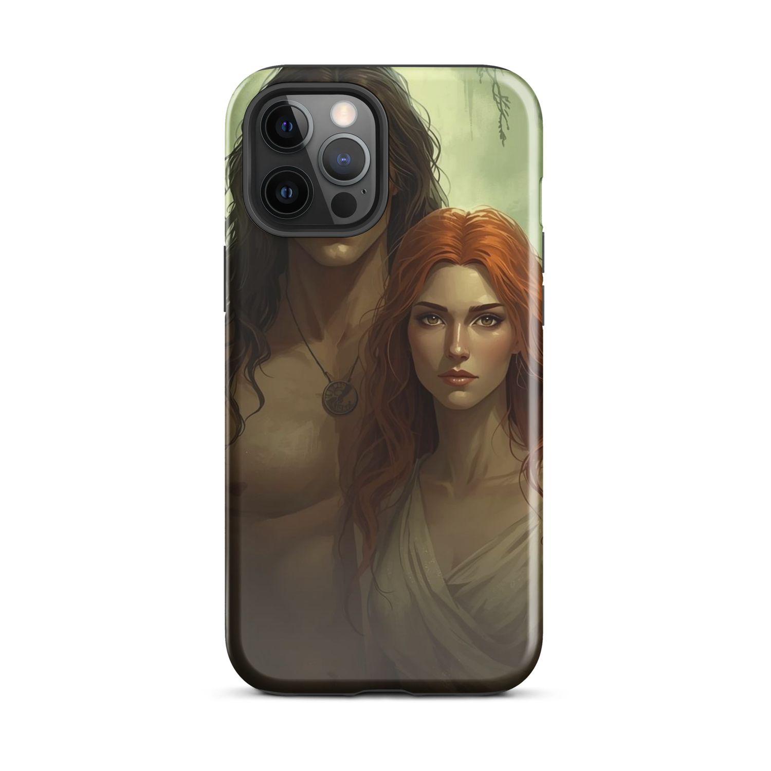Adam and Eve Characters From The Mist of Time Series - Tough Case for iPhone®