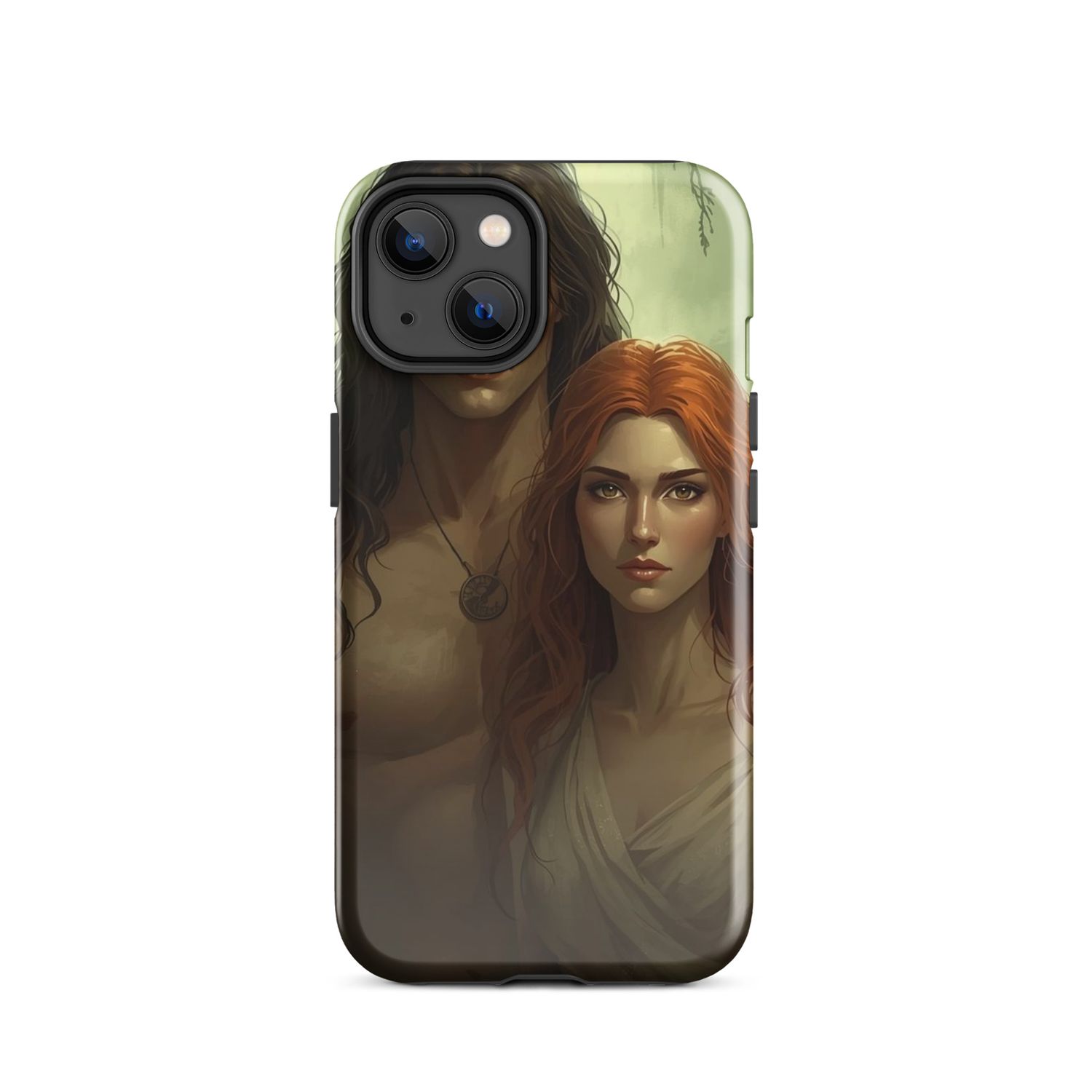 Adam and Eve Characters From The Mist of Time Series - Tough Case for iPhone®