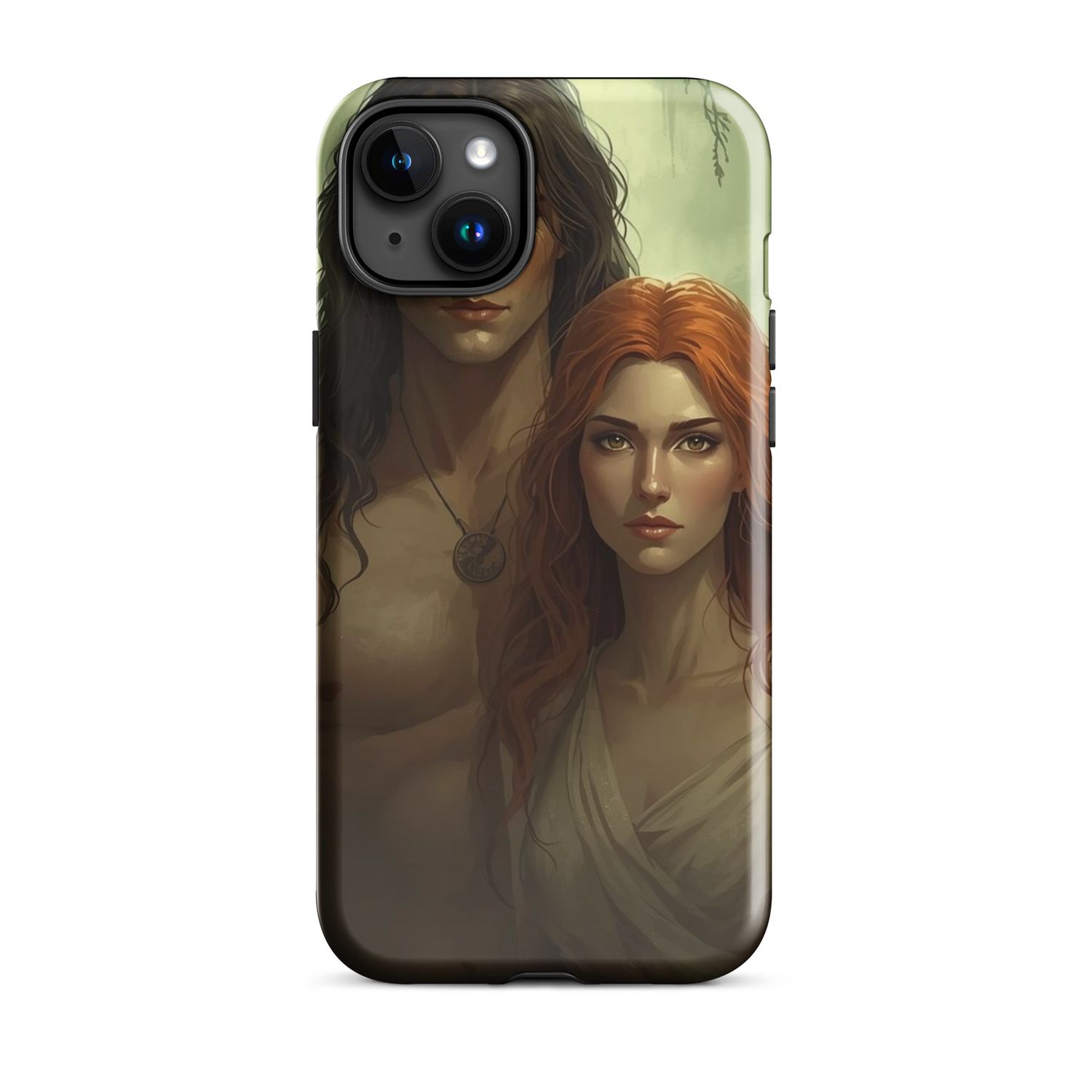Adam and Eve Characters From The Mist of Time Series - Tough Case for iPhone®