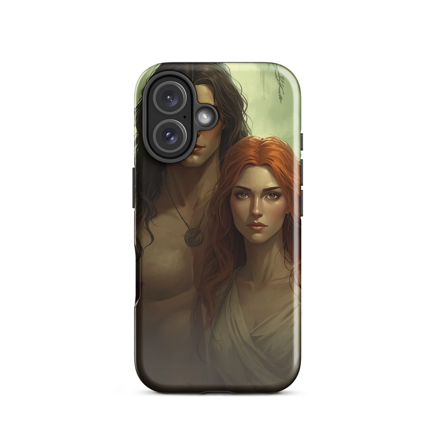 Adam and Eve Characters From The Mist of Time Series - Tough Case for iPhone®