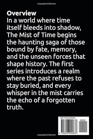 The Mist of Time MINI SERIES, Dark Fantasy / Mystery / Historical Drama: From the Universe of The Shadows Will Fall Series: Complete Episode One and Two Paperback – Large Print, 29 Jan. 2026