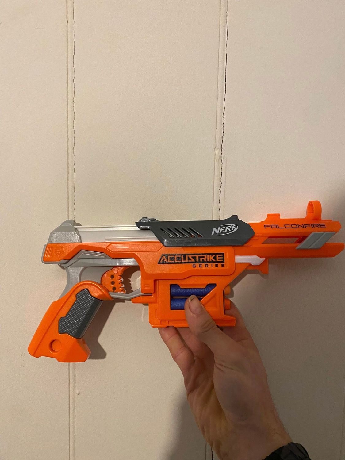 Nerf guns with bullets Each gun contains bullets (fully loaded)