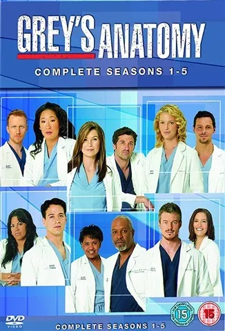 Grey's Anatomy, Seasons 1-5 (15) 29 Disc