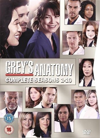 Grey's Anatomy - Season 1-10 (15) 59 Disc