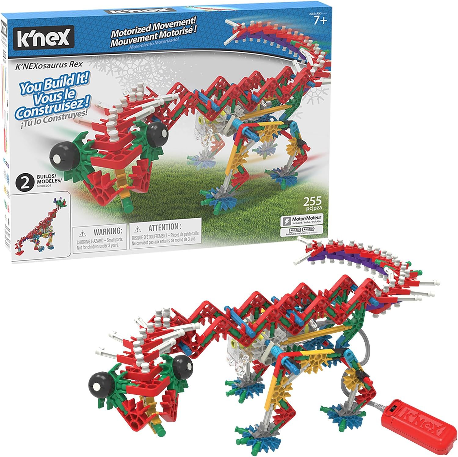 K'Nex Beasts Alive K'Nexosaurus Rex Building Set