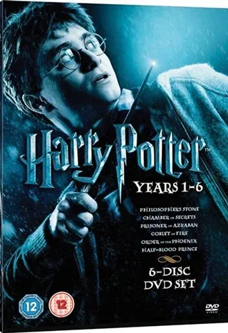 Harry Potter, Years 1-6 (12) 6DVD