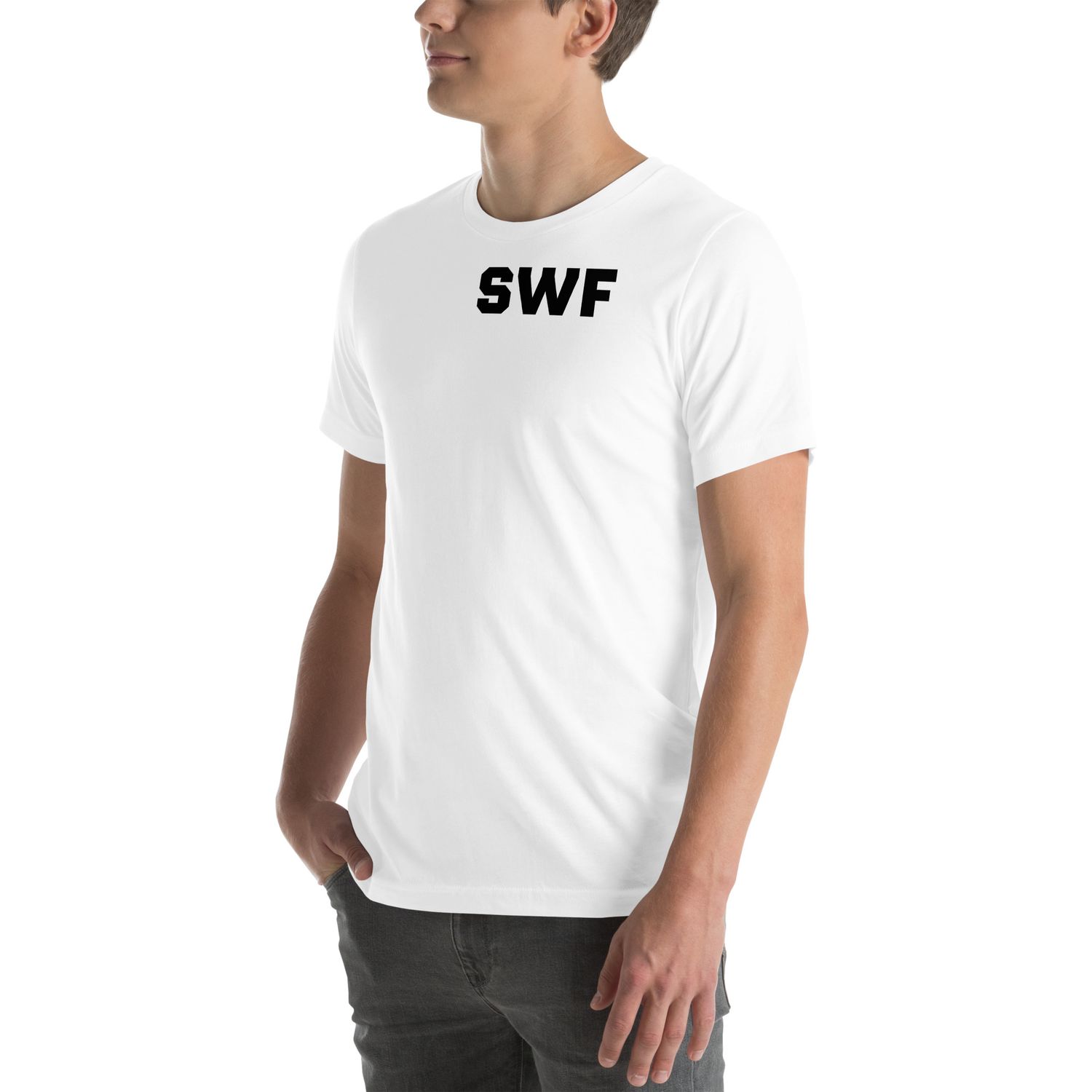 The SWF Book Cover Unisex t-shirt The SWF Book Cover Unisex t-shirt