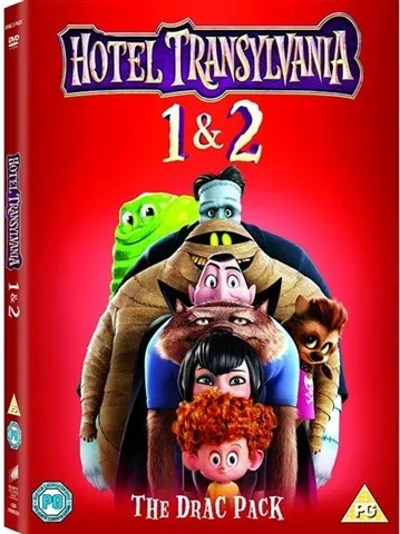 Hotel Transylvania 1-2 (PG) 2 Disc