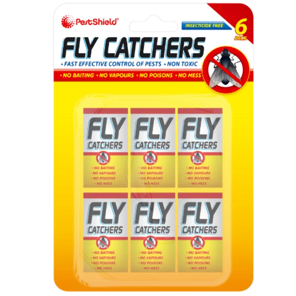 Pestshield Fly Catchers 6 Pack [Single]