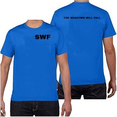 Personalised SWF The Shadows Will Fall: T-Shirt [BLUE]