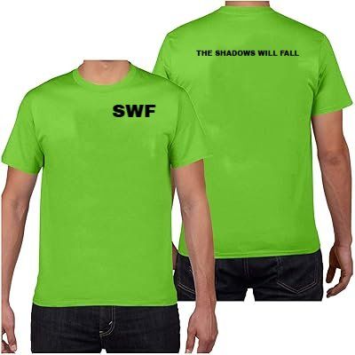 Personalised SWF The Shadows Will Fall: T-Shirt [GREEN]