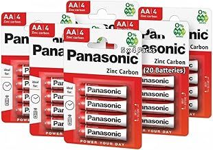 Panasonic 1.5V Zinc Carbon AAA Batteries 4pk X6
