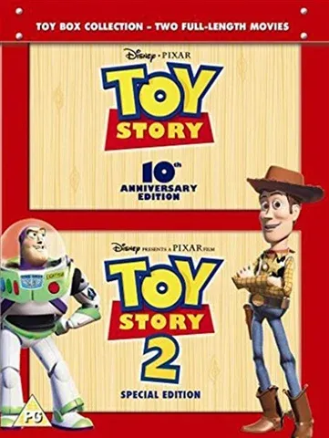 Toy Story 1 &amp; 2 Anniversary Boxset (PG) 4 Disc