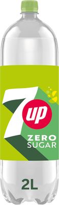 7UP Zero Lemon &amp; Lime Bottle 2L