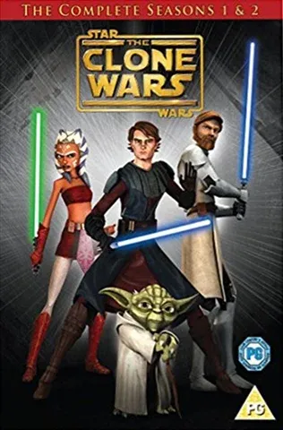 Star Wars Clone Wars - Season 1&amp;2 (PG) 9 Disc
