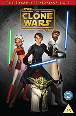 Star Wars Clone Wars - Season 1&amp;2 (PG) 9 Disc