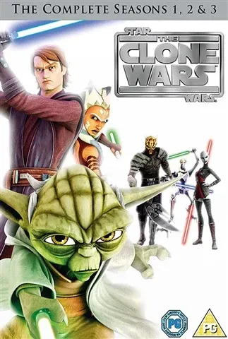 Star Wars - Clone Wars - Seasons 1-3 (PG)