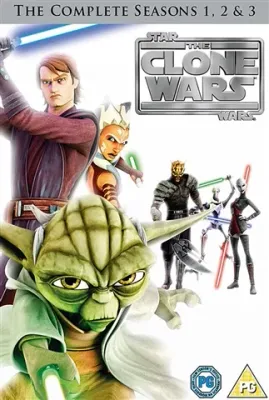 Star Wars - Clone Wars - Seasons 1-3 (PG)