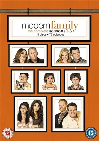 Modern Family, Season 1-3 (12) 11DVD
