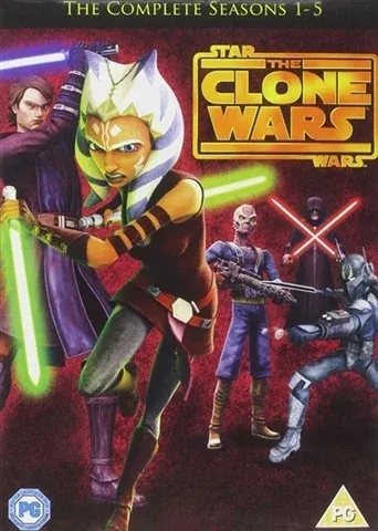 Star Wars Clone Wars - Season 1-5 (PG)