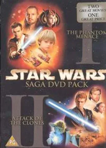 Star Wars Saga, Episodes 1 &amp; 2 (PG)