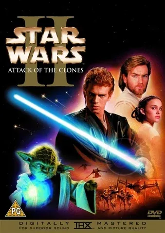 Star Wars Ep. II (PG) 2002 1DVD
