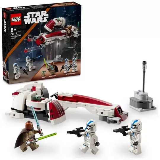 LEGO Star Wars: BARC Speeder Escape Building Toy Set 75378