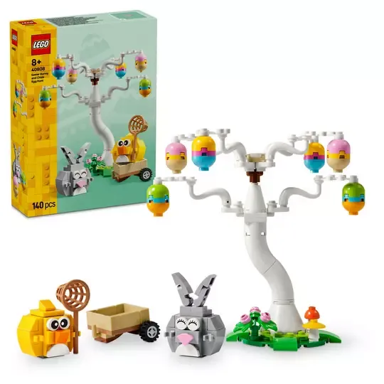 LEGO Easter Bunny and Chick Egg Hunt Toy 40808