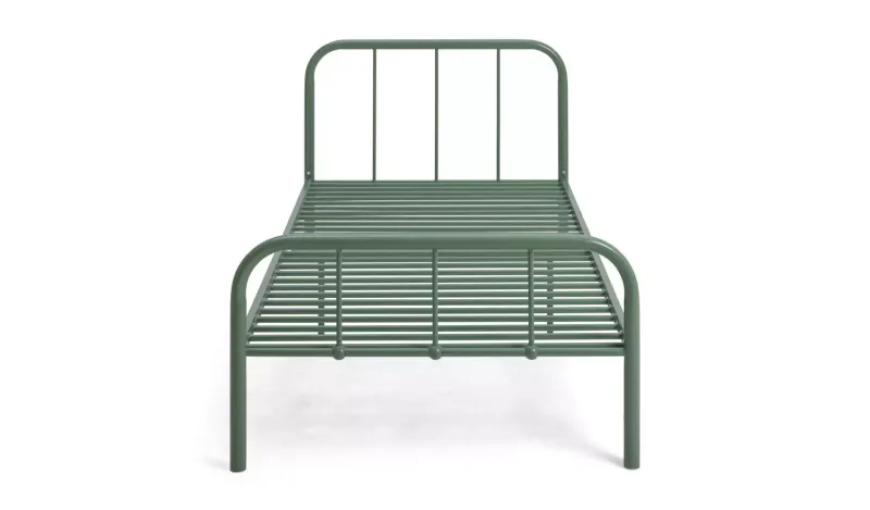 Argos Home Charlie Single Metal Bed Frame - Green