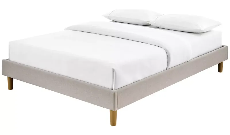 Argos Home Arthur Platform Double Bed Frame - Natural