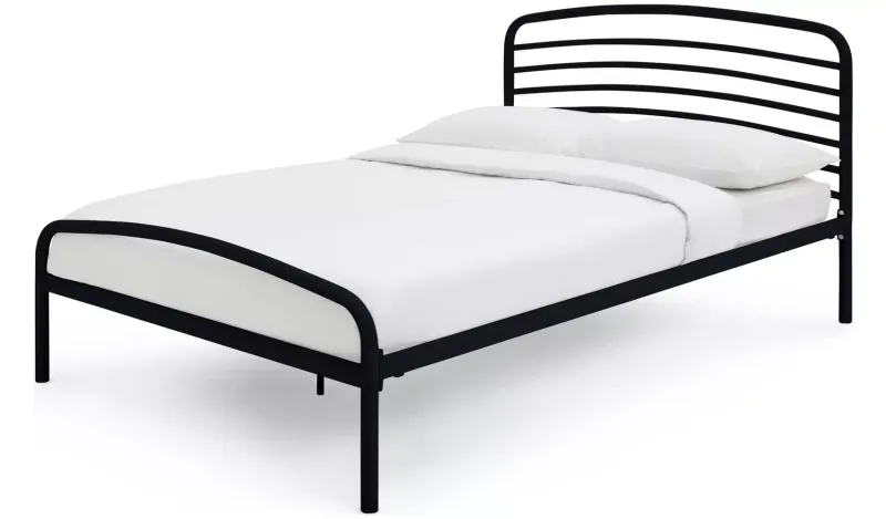 Argos Home Jubilee Double Metal Bed Frame - Black