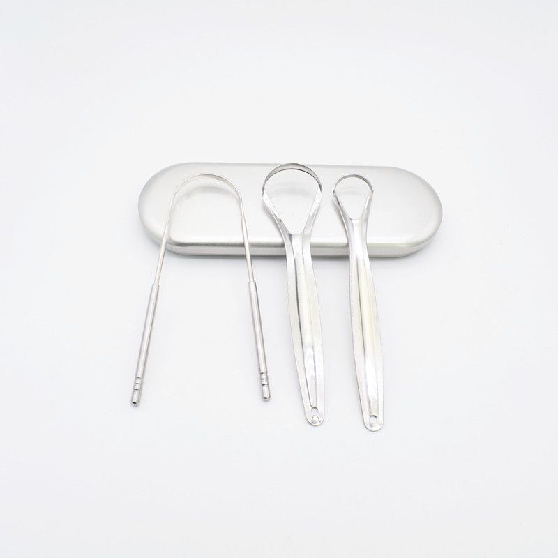 Stainless Steel Tongue Scraper