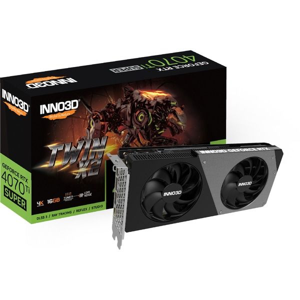 INNO3D GeForce RTX 4070 Ti SUPER TWIN X2