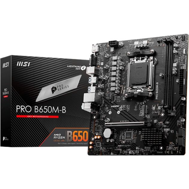 MSI PRO B650M-B socket AM5 moederbord