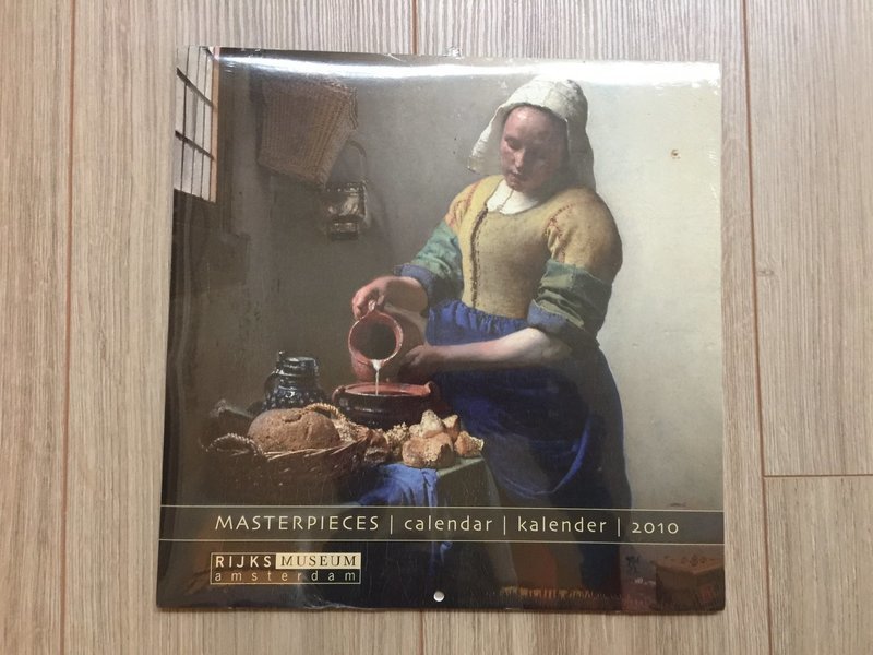 荷蘭國立博物館 大師畫作系列 圖卡月曆