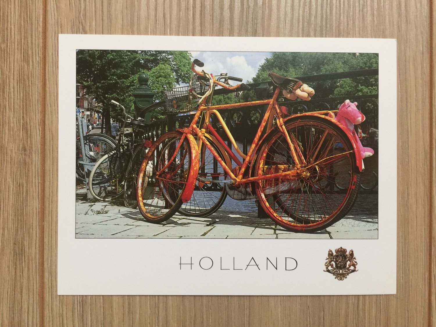 荷蘭腳踏車明信片