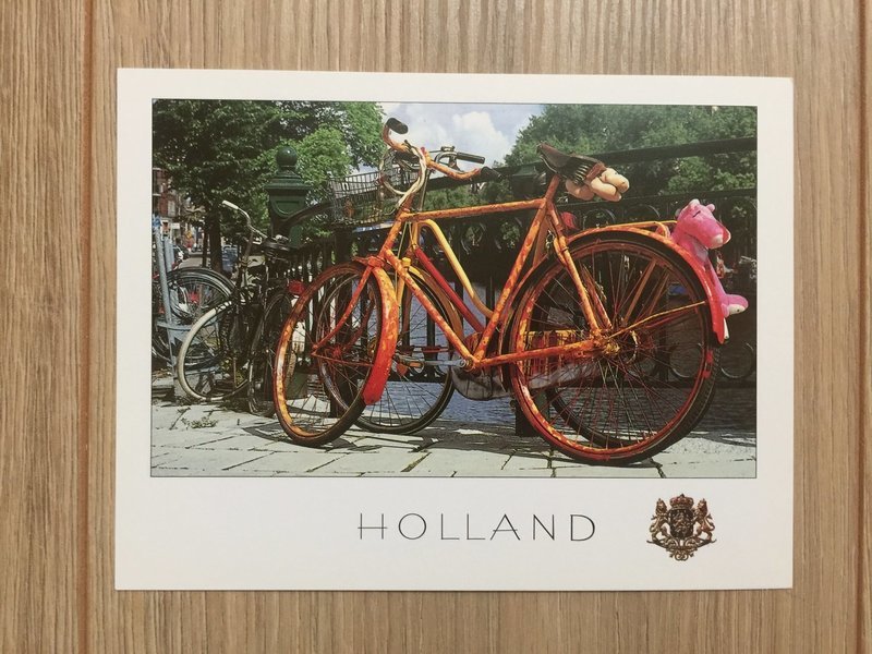 荷蘭腳踏車明信片