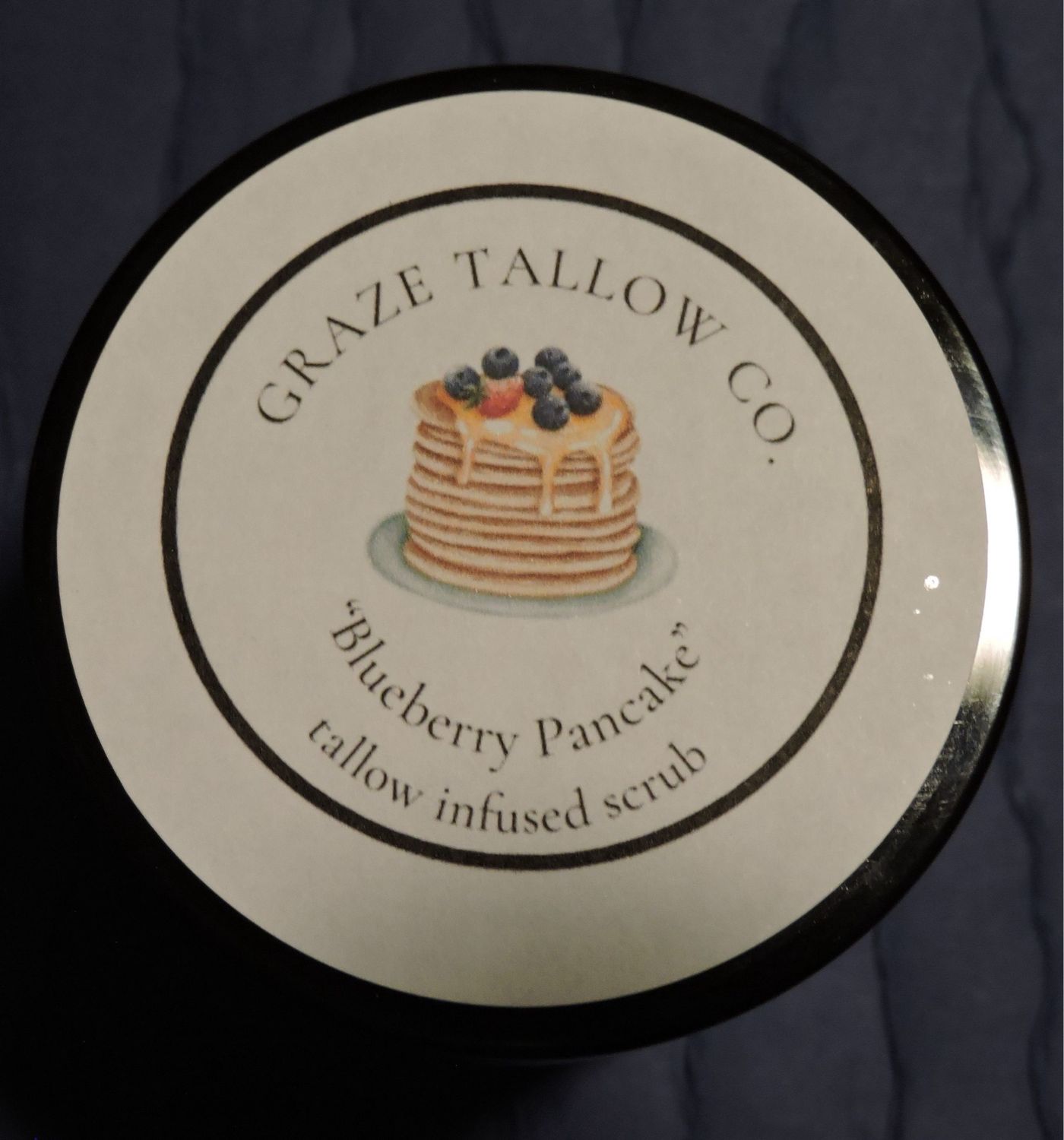 Blueberry Pancake Whipped Tallow Sugar Scrub