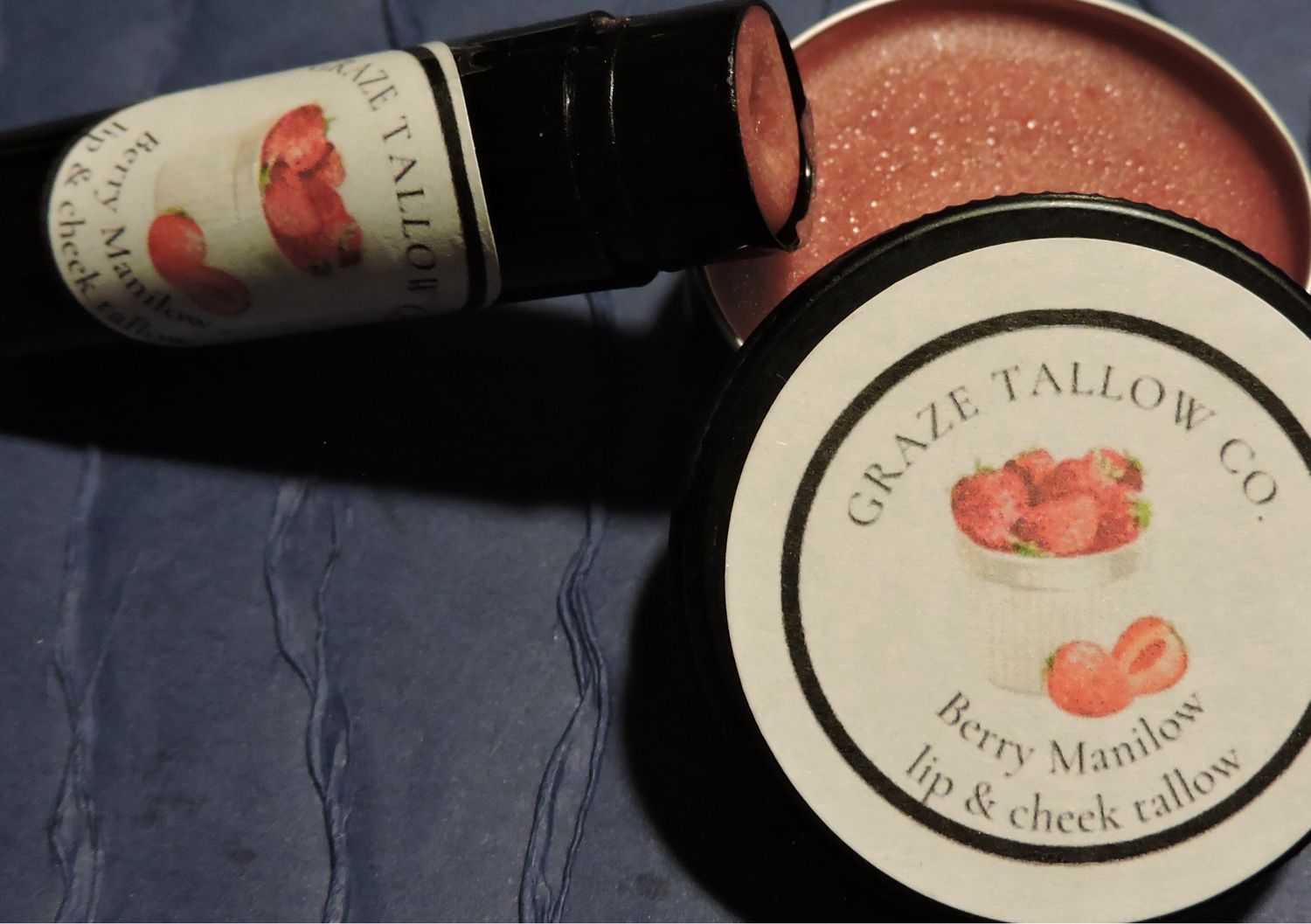 Berry Manilow Lip And Cheek Tallow Balm