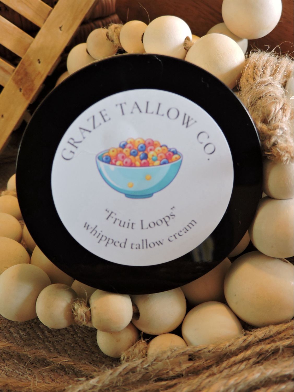 Fruit Loops Whipped Tallow Cream