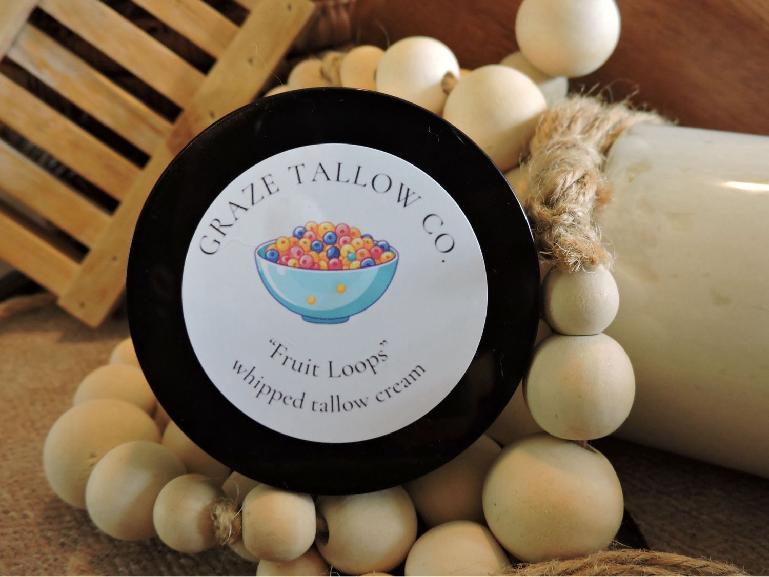 Fruit Loops Whipped Tallow Cream