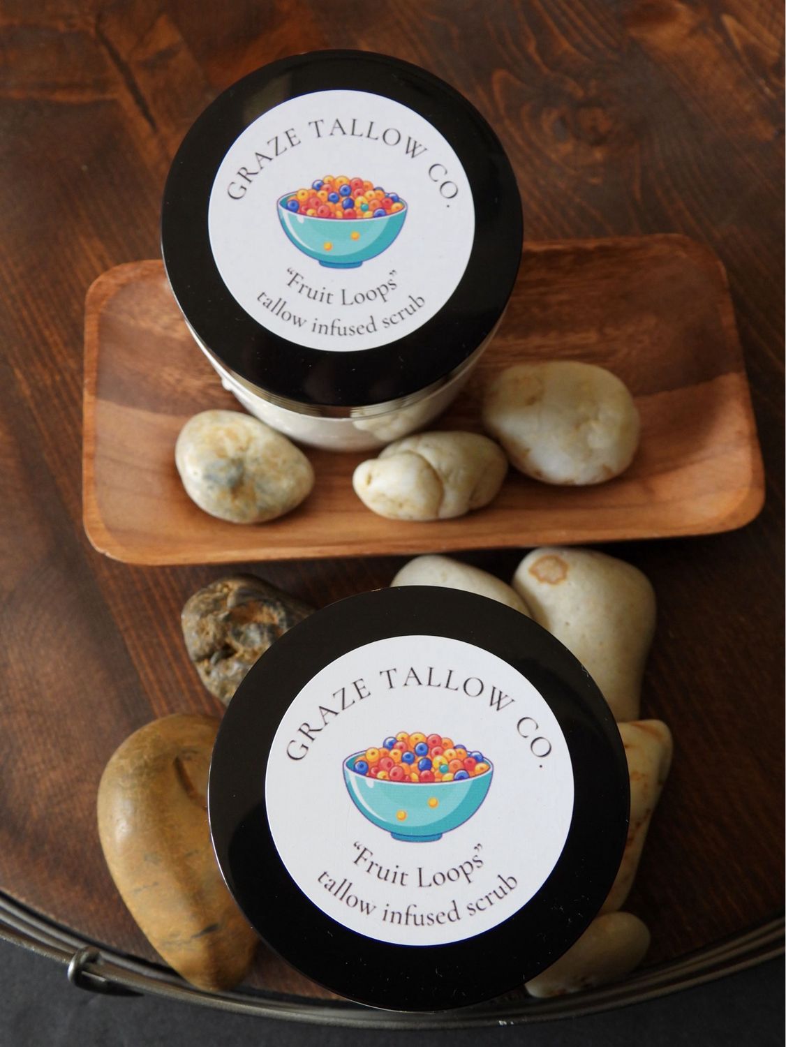 Fruit Loops Whipped Tallow Sugar Scrub 