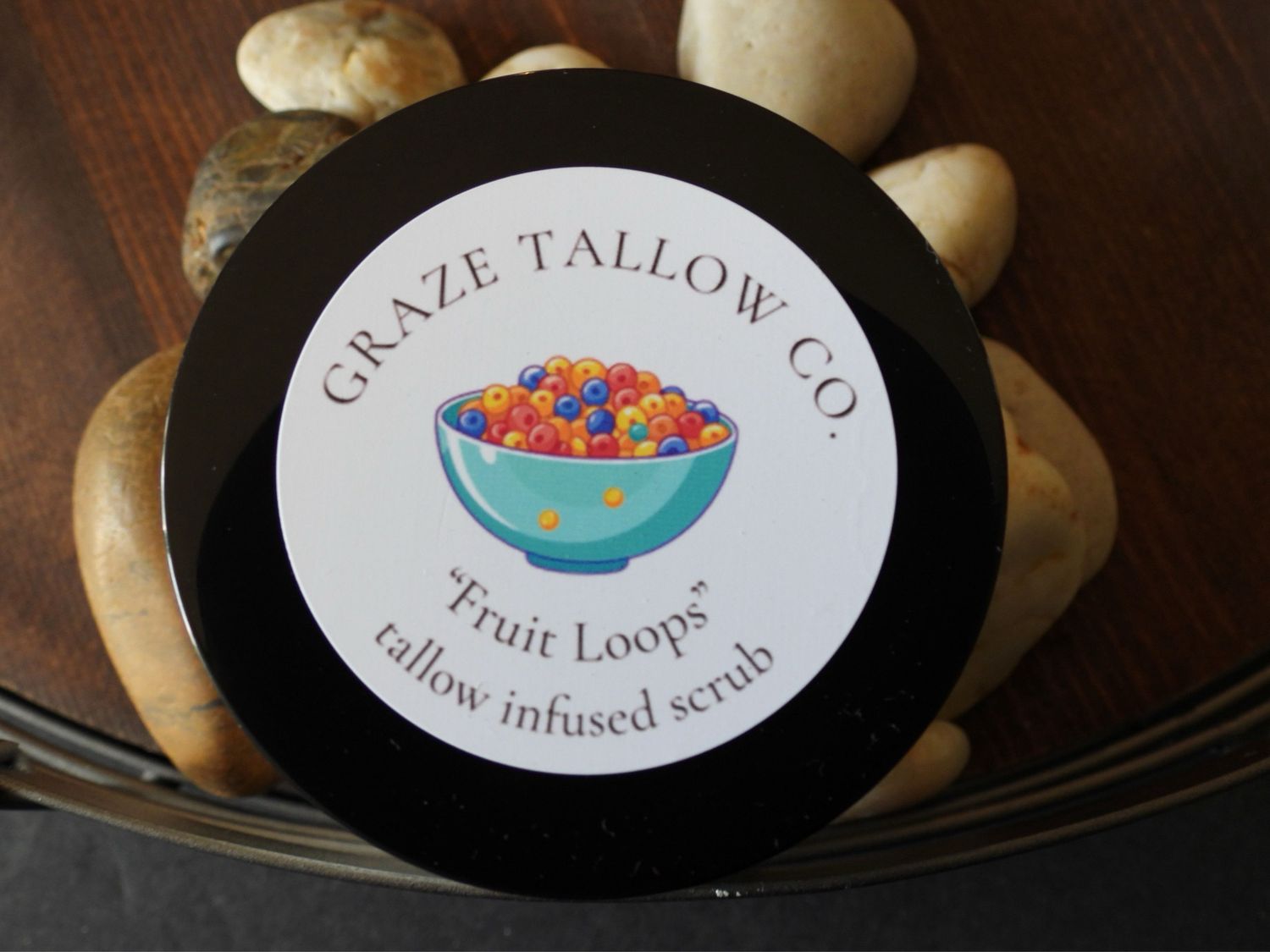 Fruit Loops Whipped Tallow Sugar Scrub 