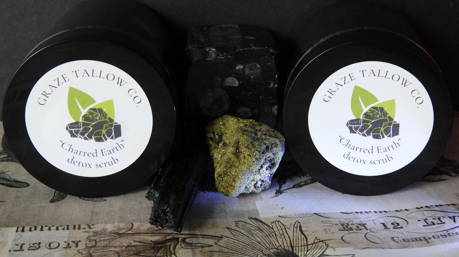 Charred Earth Charcoal Tallow Scrub