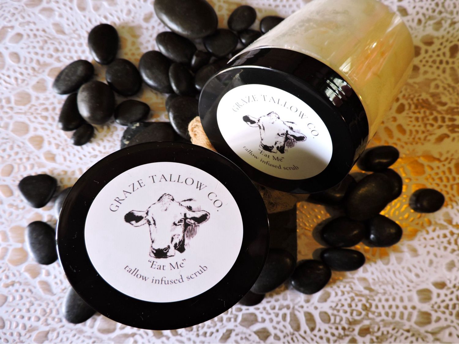 Eat Me (unscented) Whipped Tallow Sugar Scrub